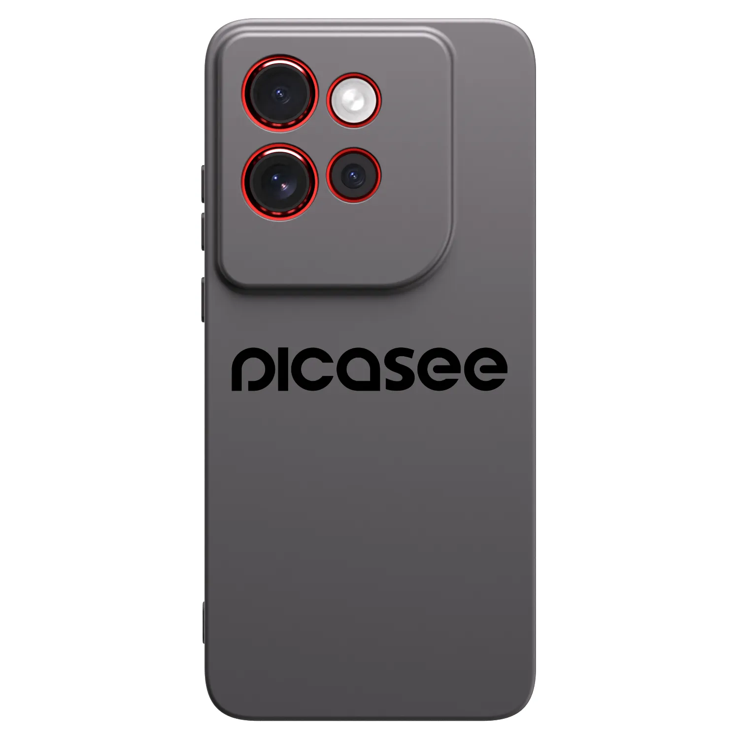 Picasee silikonový černý obal pro Motorola Edge 60 Neo 5G - Picasee - new logo - black