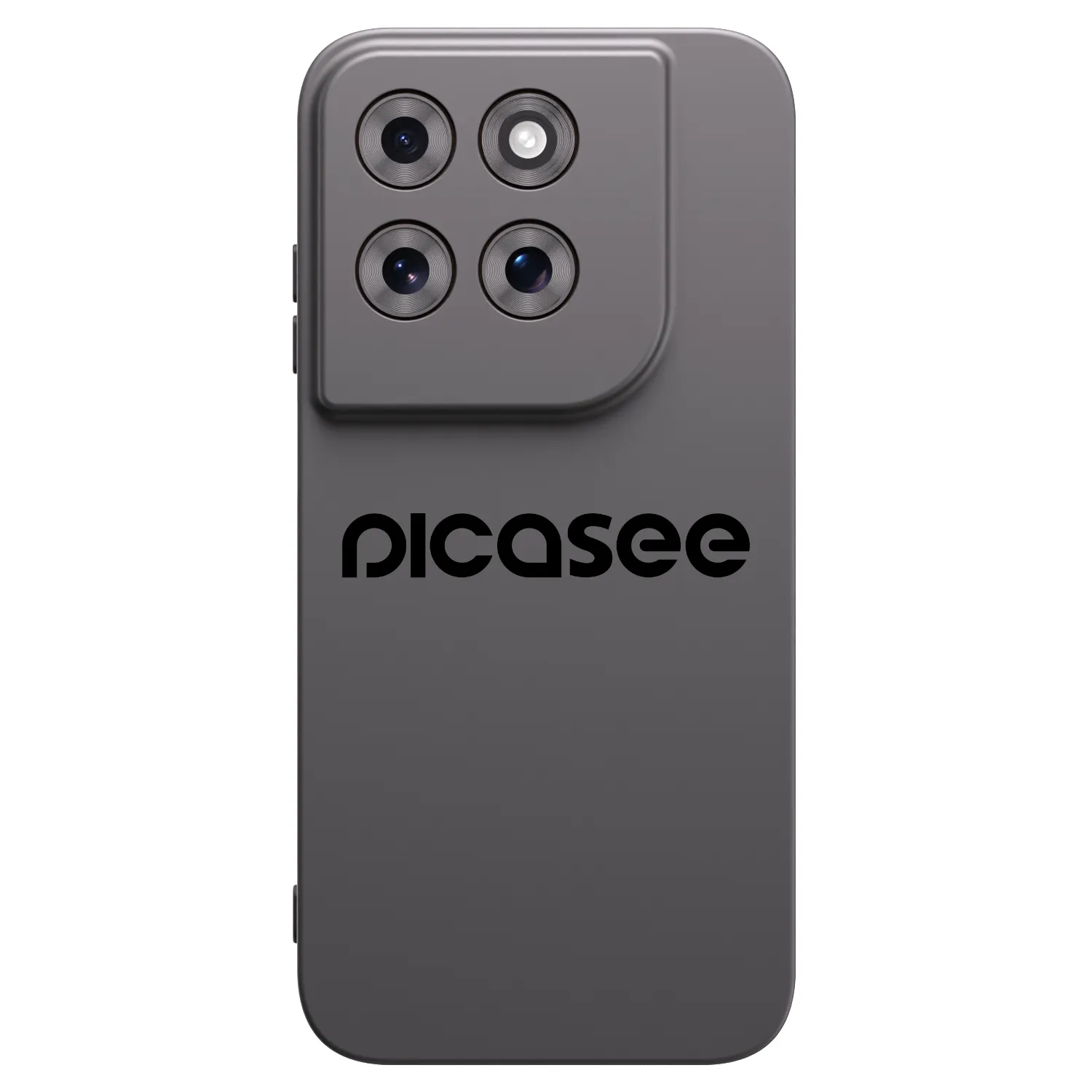 Picasee silikonový černý obal pro Motorola Moto G77 - Picasee - new logo - black