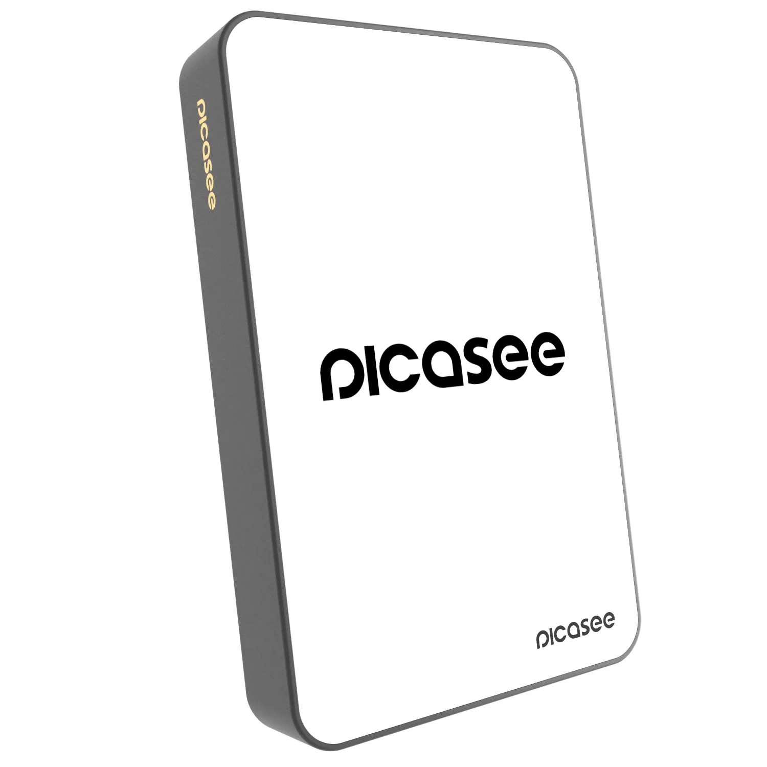 Picasee Powerbanka s MagSafe 10 000 mAh Šedá - Picasee - new logo - black