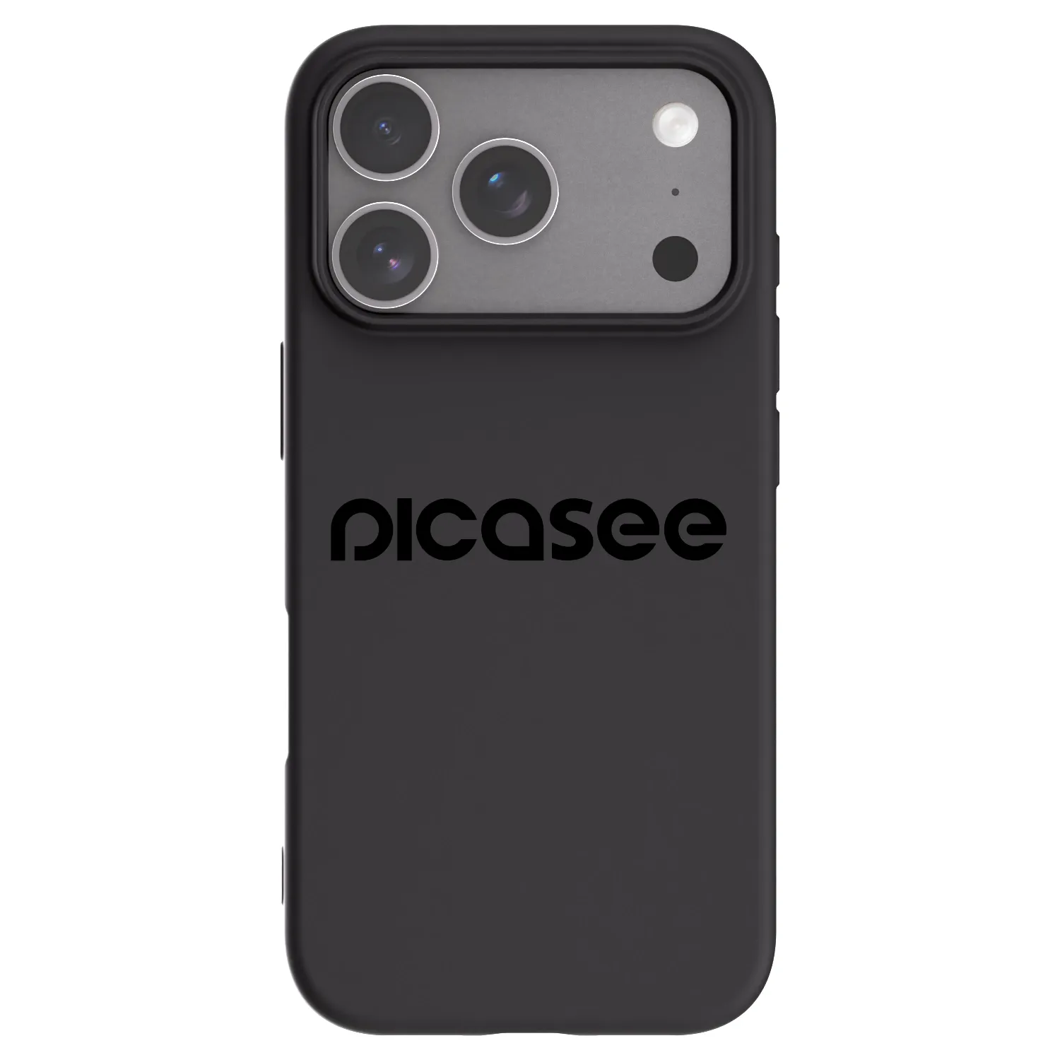 Picasee silikonový černý obal pro Apple iPhone 18 Pro - Picasee - new logo - black