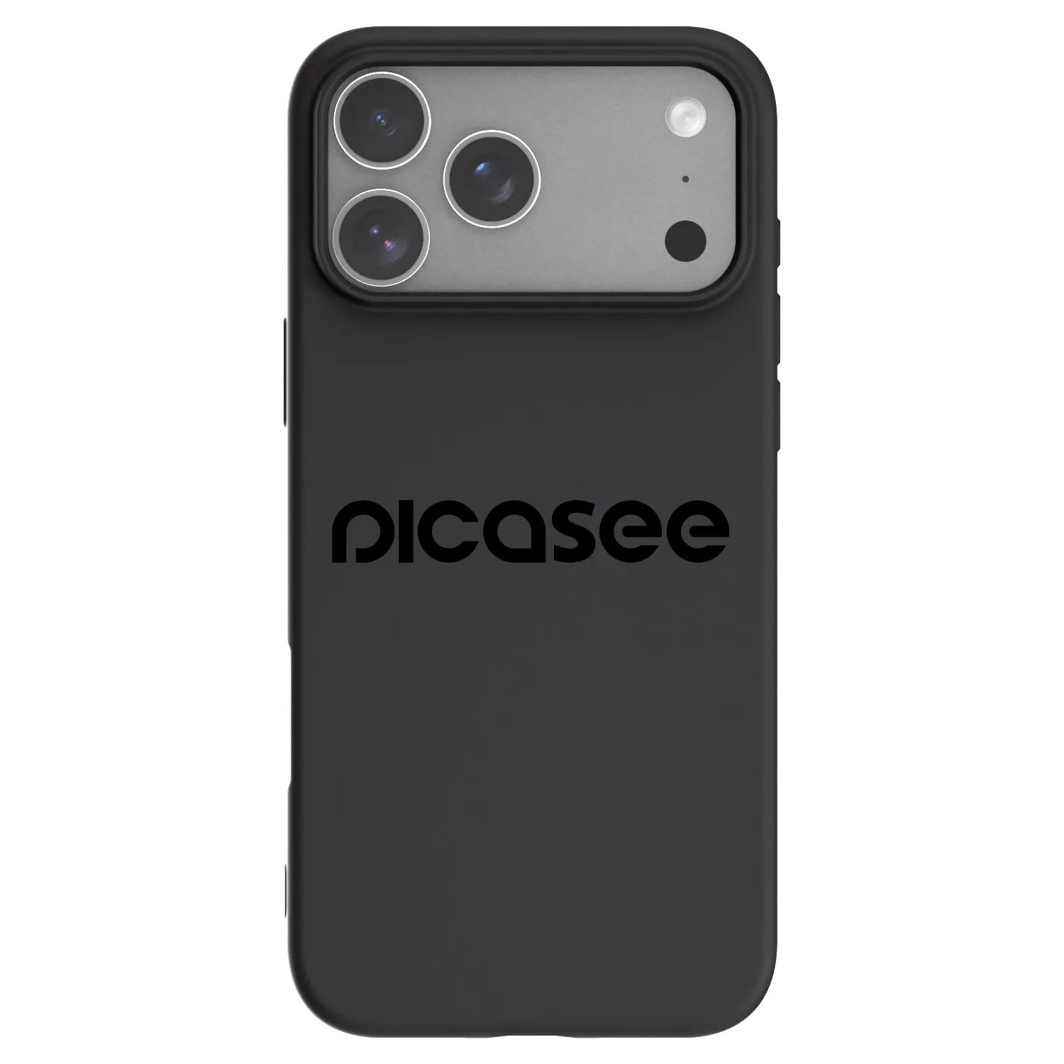 Picasee silikonový černý obal pro Apple iPhone 18 Pro Max - Picasee - new logo - black