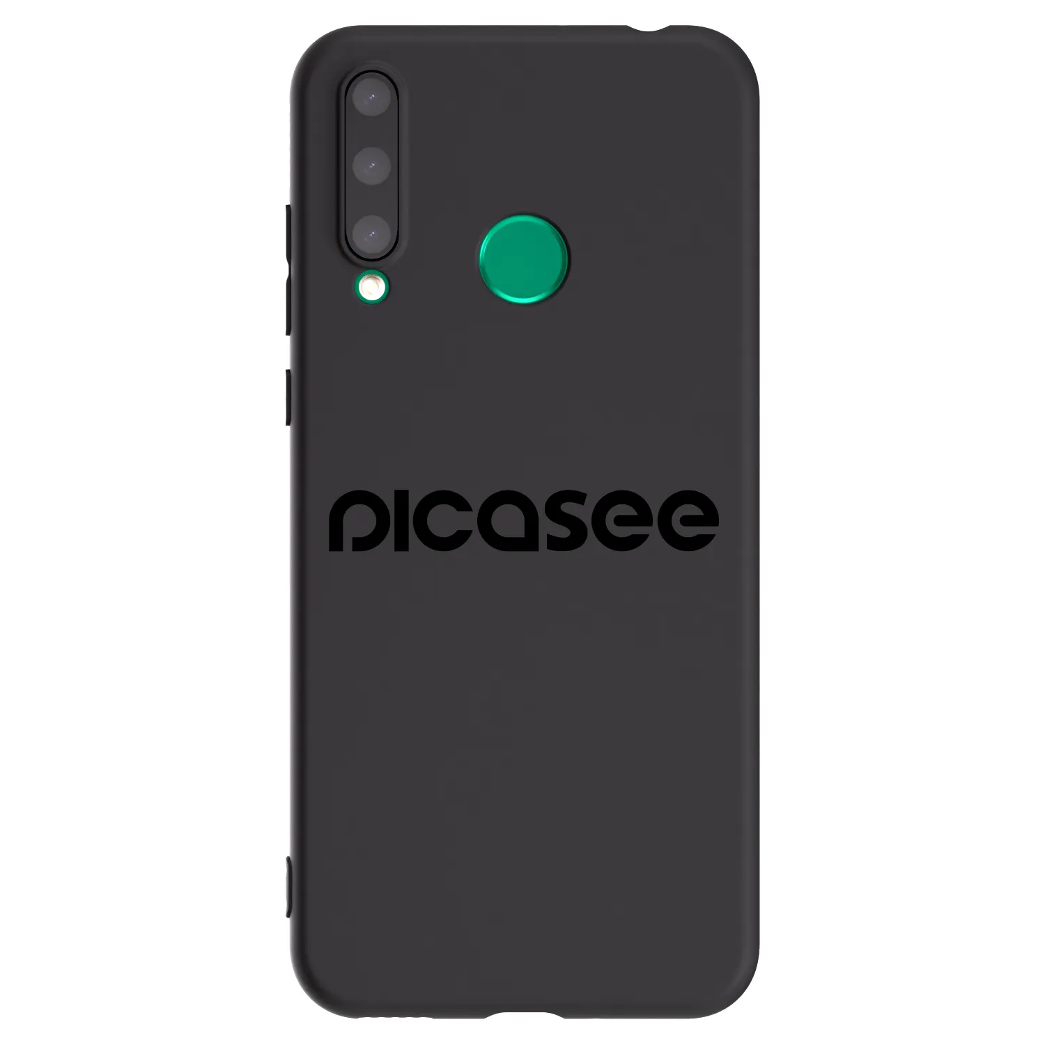 Picasee silikonový černý obal pro Honor 20 Lite - Picasee - new logo - black