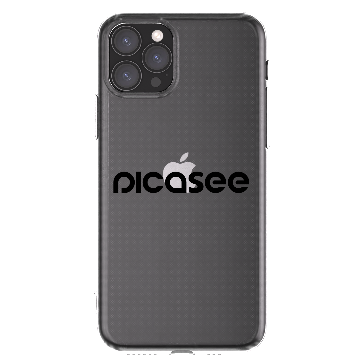 Picasee silikonový průhledný obal pro Apple iPhone 11 Pro - Picasee - new logo - black