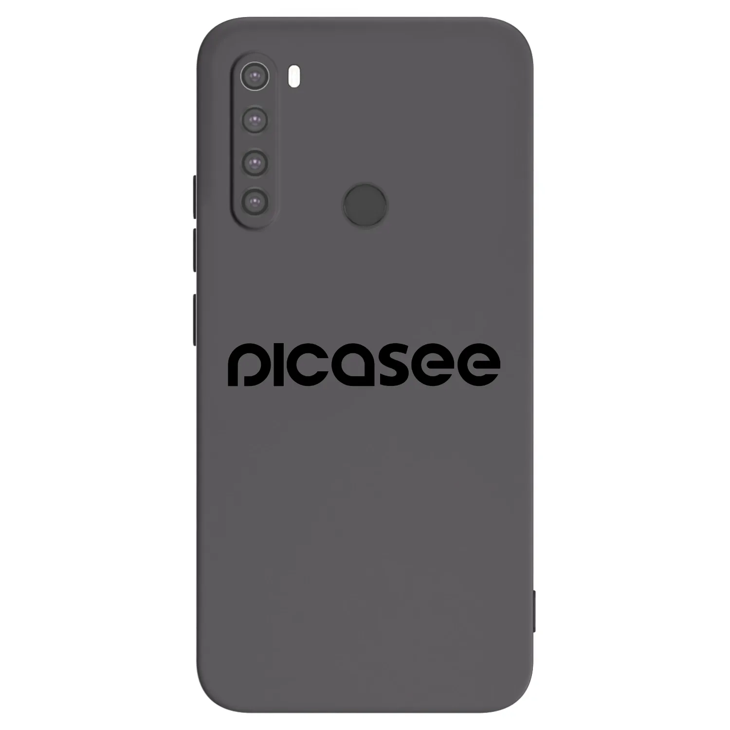 Picasee silikonový černý obal pro Xiaomi Redmi Note 8 - Picasee - new logo - black