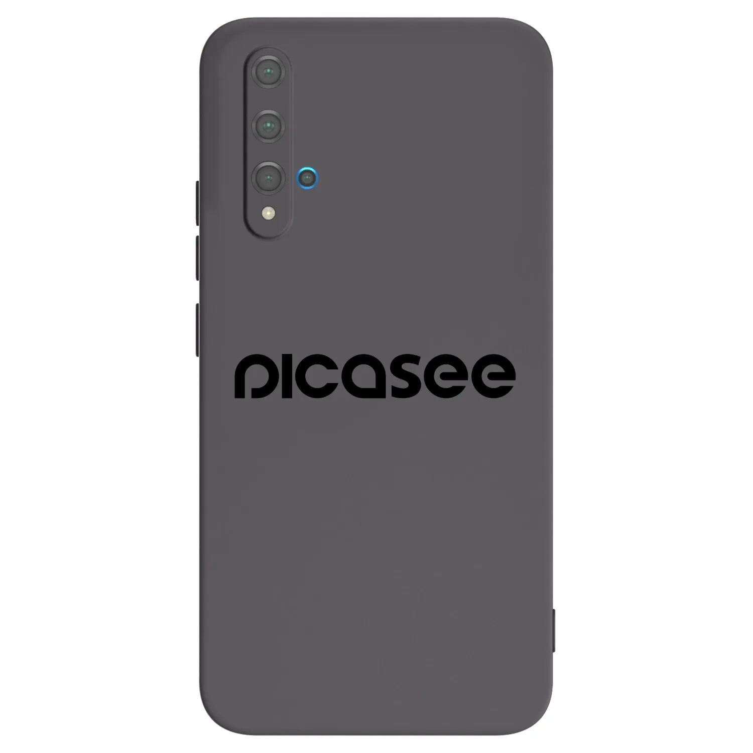 Picasee silikonový černý obal pro Huawei Nova 5T - Picasee - new logo - black