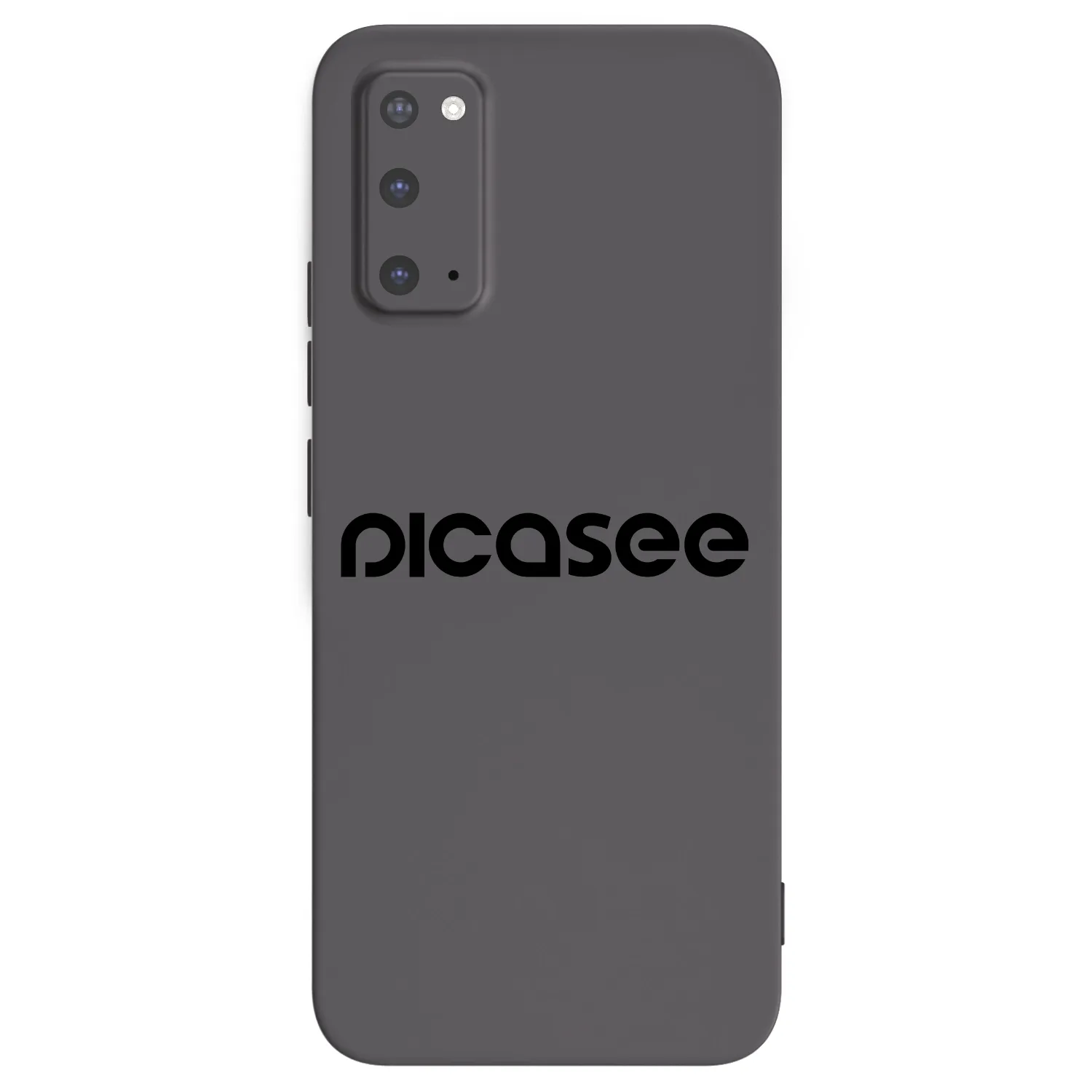 Picasee silikonový černý obal pro Samsung Galaxy S20 G980F - Picasee - new logo - black