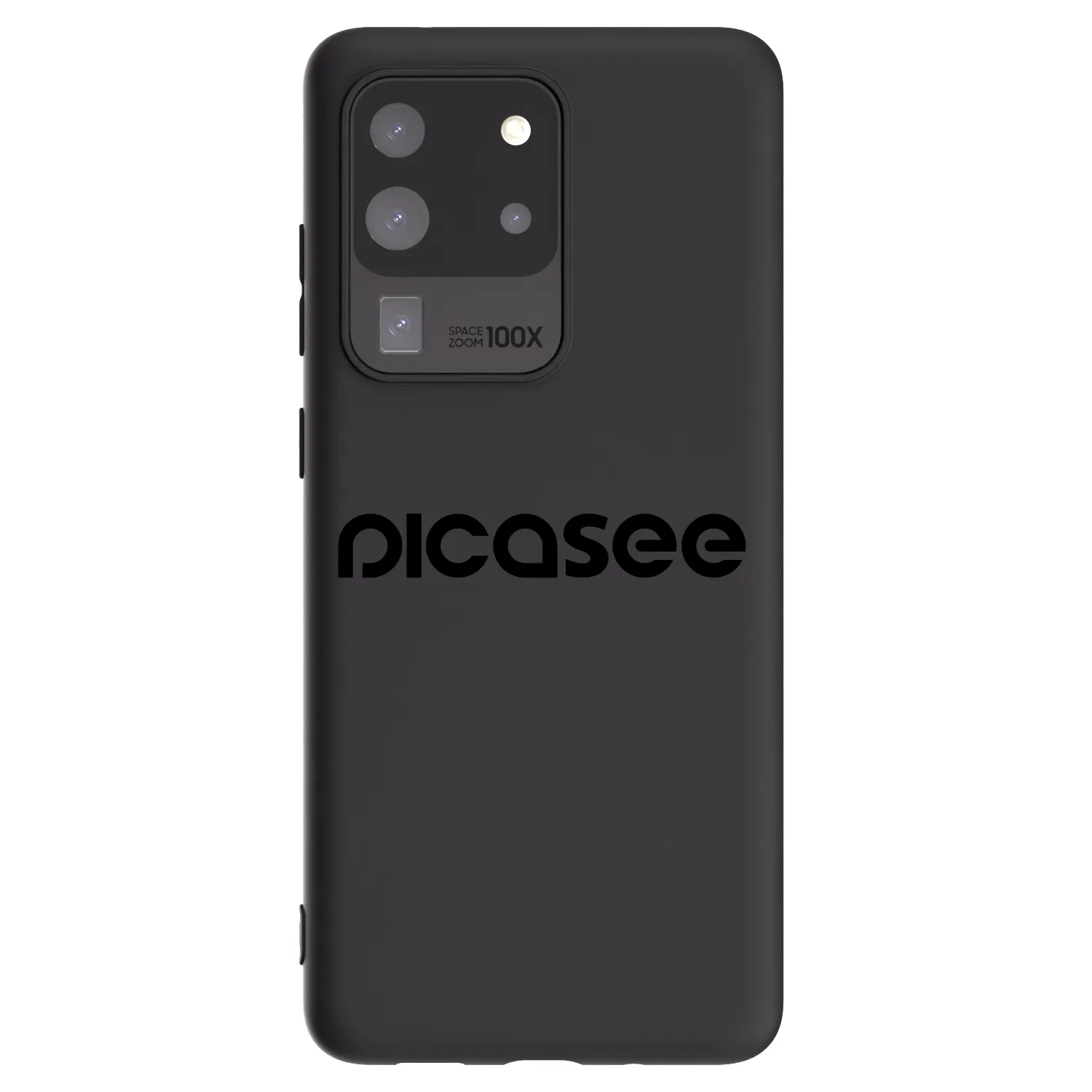 Picasee silikonový černý obal pro Samsung Galaxy S20 Ultra 5G G988F - Picasee - new logo - black