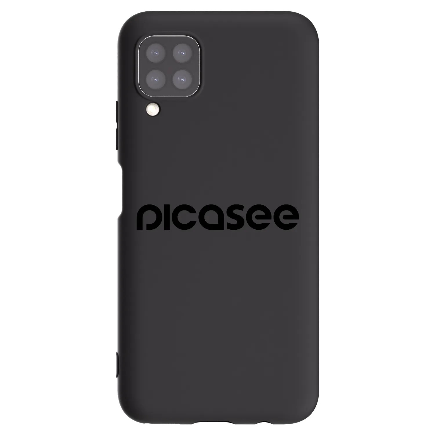 Picasee silikonový černý obal pro Huawei P40 Lite - Picasee - new logo - black