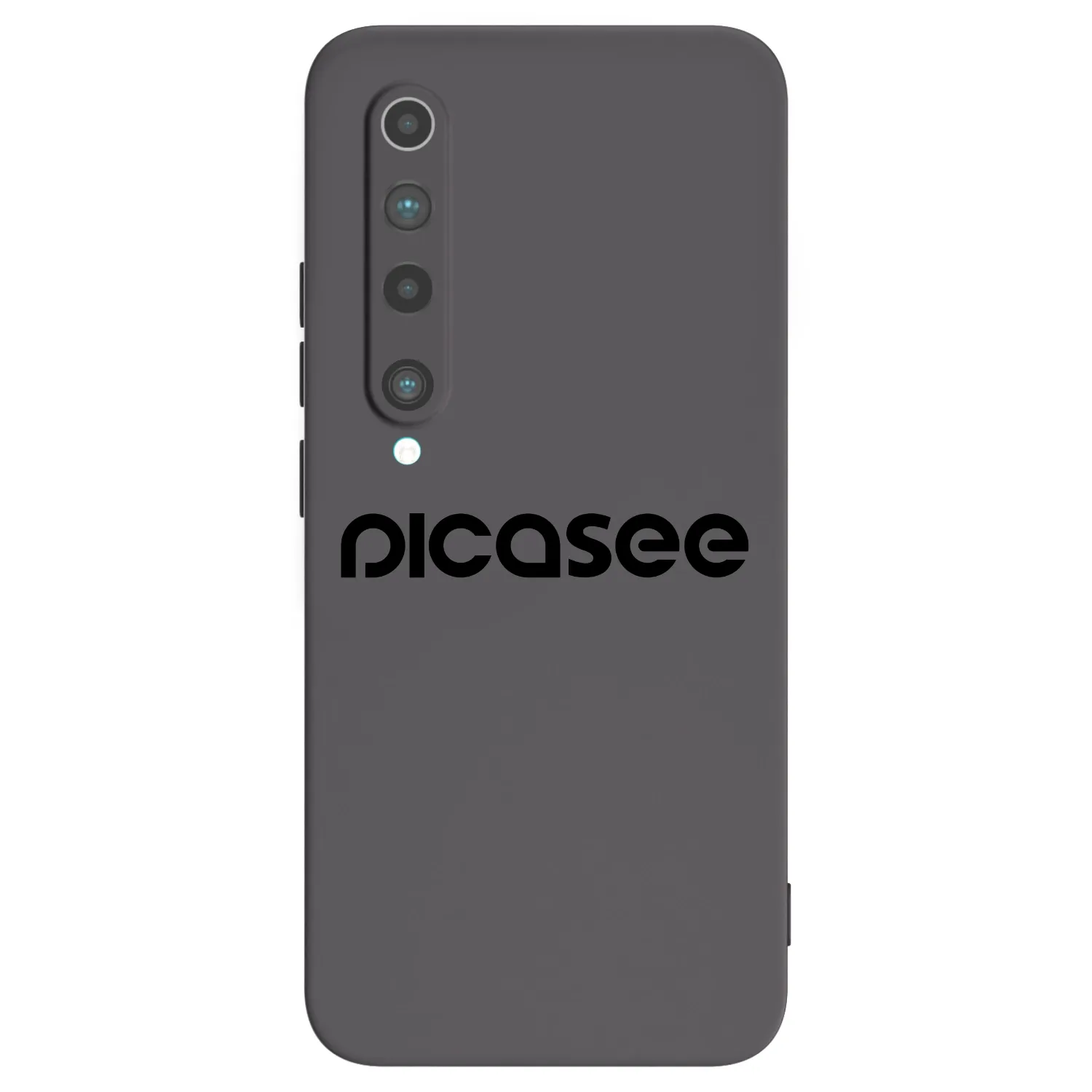 Picasee silikonový černý obal pro Xiaomi Mi 10 - Picasee - new logo - black