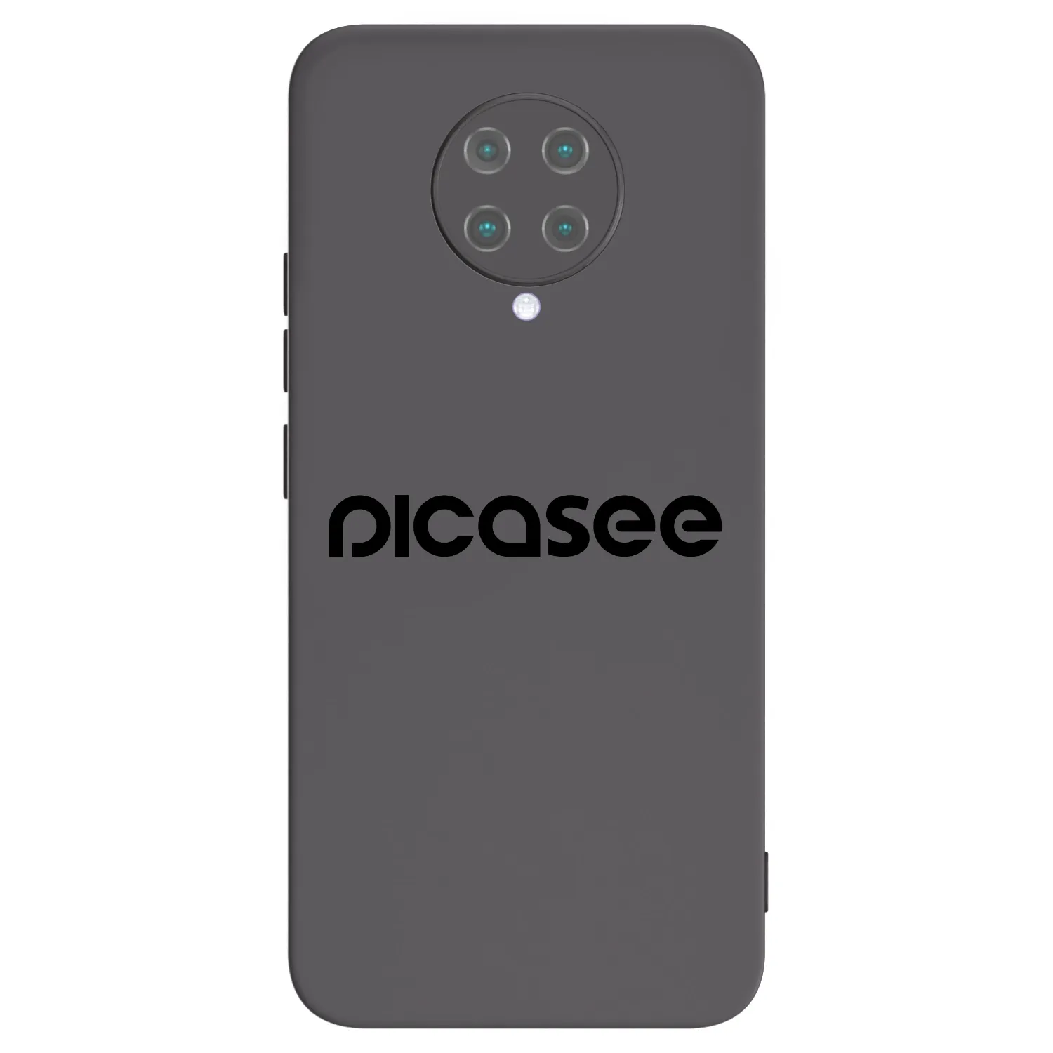 Picasee silikonový černý obal pro Xiaomi Poco F2 Pro - Picasee - new logo - black