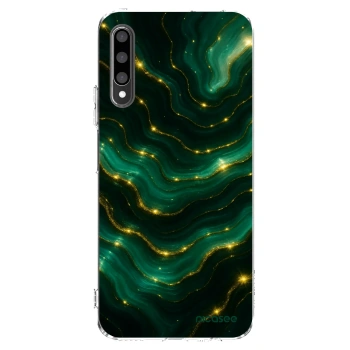 Picasee silikonový průhledný obal pro Honor 9X Pro - Emerald