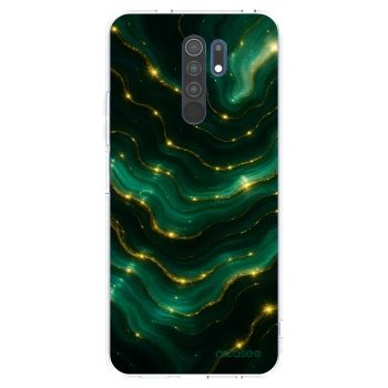 Picasee silikonový průhledný obal pro Xiaomi Redmi 9 - Emerald