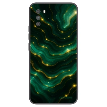 Picasee silikonový černý obal pro Xiaomi Poco M3 - Emerald