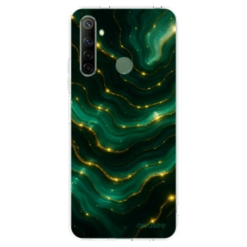 Picasee silikonový průhledný obal pro Realme 6i - Emerald