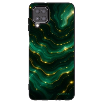 Picasee silikonový černý obal pro Samsung Galaxy A12 A125F - Emerald