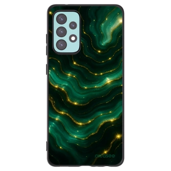 Picasee silikonový černý obal pro Samsung Galaxy A72 A725F - Emerald
