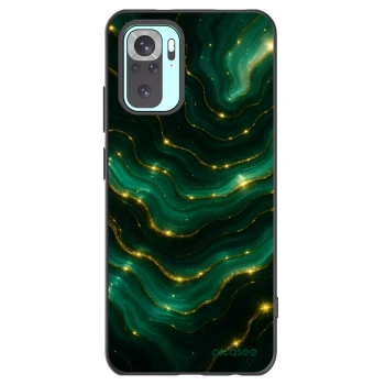 Picasee silikonový černý obal pro Xiaomi Redmi Note 10 Pro - Emerald
