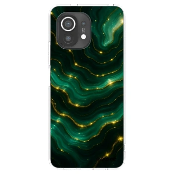 Picasee silikonový průhledný obal pro Xiaomi Mi 11 - Emerald