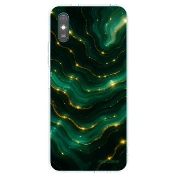 Picasee silikonový průhledný obal pro Xiaomi Redmi 9AT - Emerald