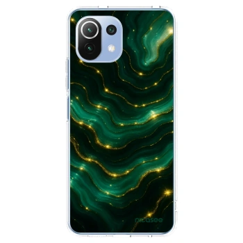 Picasee silikonový průhledný obal pro Xiaomi Mi 11 Lite - Emerald