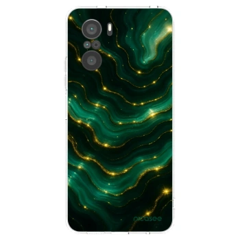 Picasee silikonový průhledný obal pro Xiaomi Poco F3 - Emerald