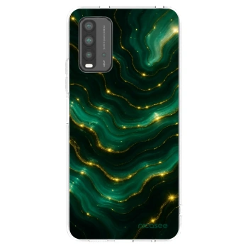 Picasee silikonový průhledný obal pro Xiaomi Redmi 9T - Emerald