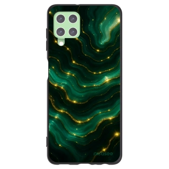 Picasee silikonový černý obal pro Samsung Galaxy A22 A225F 4G - Emerald