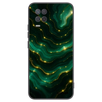Picasee silikonový černý obal pro Realme 8 5G - Emerald