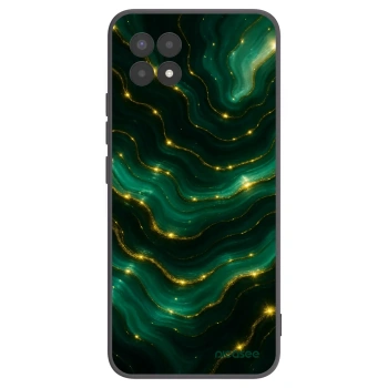 Picasee silikonový černý obal pro Realme 8i - Emerald