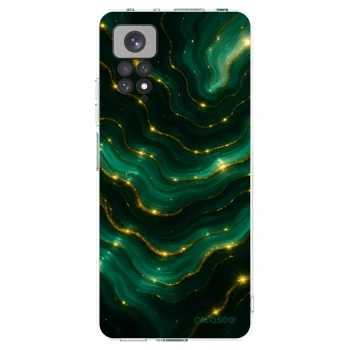 Picasee silikonový průhledný obal pro Xiaomi Redmi Note 11 - Emerald
