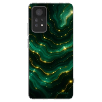 Picasee silikonový průhledný obal pro Xiaomi Redmi Note 11 Pro - Emerald