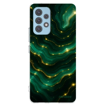 Picasee silikonový průhledný obal pro Samsung Galaxy A53 5G A536 - Emerald