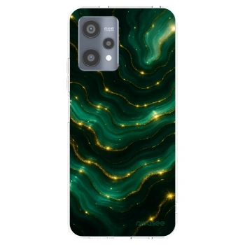 Picasee silikonový průhledný obal pro Realme 9 Pro 5G - Emerald