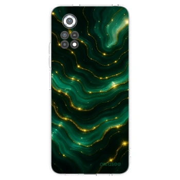 Picasee silikonový průhledný obal pro Xiaomi Poco X4 Pro 5G - Emerald