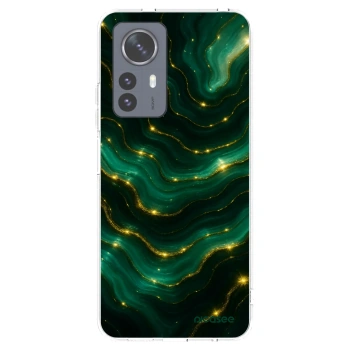 Picasee silikonový průhledný obal pro Xiaomi 12 Pro - Emerald