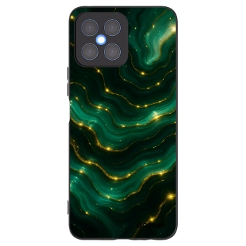 Picasee silikonový černý obal pro Honor X8 4G - Emerald