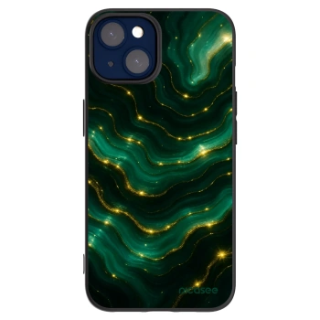 Picasee silikonový černý obal pro Apple iPhone 14 - Emerald