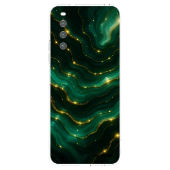 Picasee silikonový průhledný obal pro Sony Xperia 10 IV 5G - Emerald
