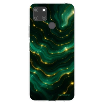 Picasee silikonový průhledný obal pro Realme C21Y - Emerald