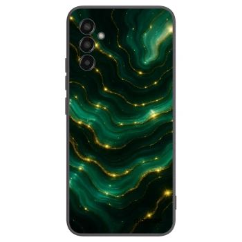 Picasee silikonový černý obal pro Samsung Galaxy M13 M135F - Emerald