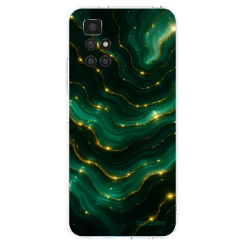 Picasee silikonový průhledný obal pro Xiaomi Redmi 10 (2022) - Emerald