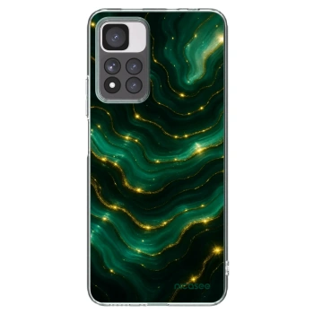 Picasee silikonový průhledný obal pro Xiaomi Redmi Note 11 Pro+ 5G - Emerald
