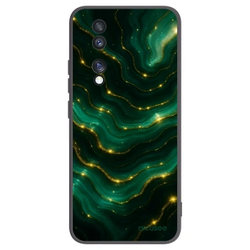 Picasee silikonový černý obal pro Honor 70 - Emerald