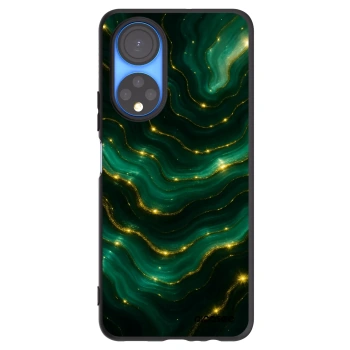 Picasee silikonový černý obal pro Honor X7 - Emerald