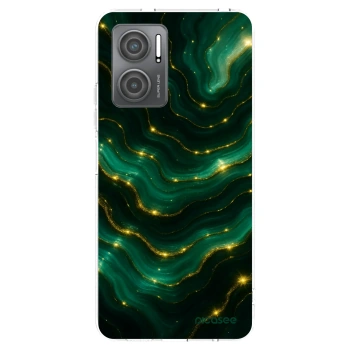 Picasee silikonový průhledný obal pro Xiaomi Redmi 10 5G - Emerald