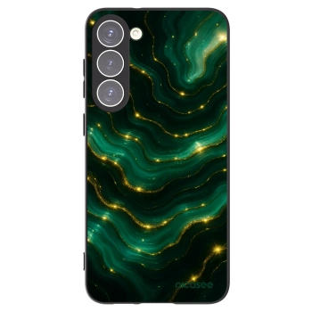 Picasee silikonový černý obal pro Samsung Galaxy S23+ 5G - Emerald