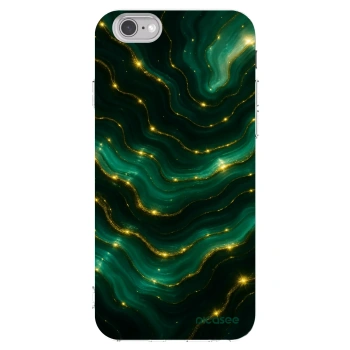 Picasee silikonový průhledný obal pro Apple iPhone 6/6S - Emerald