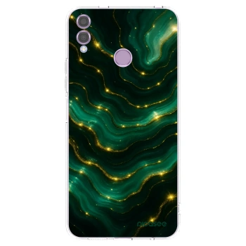 Picasee silikonový průhledný obal pro Honor 8X - Emerald