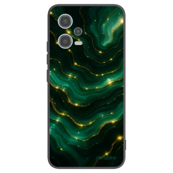 Picasee silikonový černý obal pro Xiaomi Redmi Note 12 5G - Emerald