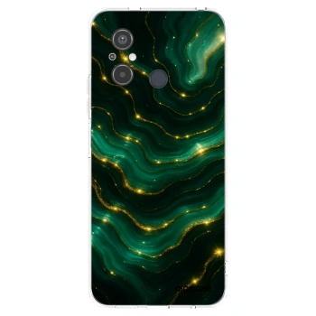 Picasee silikonový průhledný obal pro Xiaomi Redmi 12C - Emerald